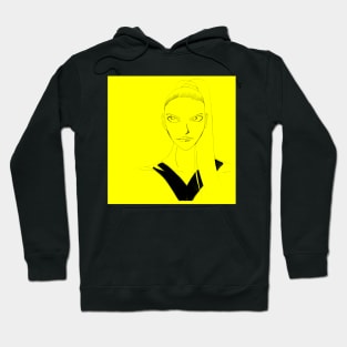 bright anya taylor joy sketch Hoodie